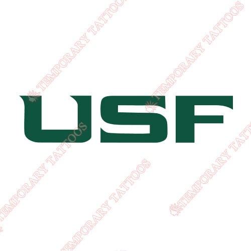 South Florida Bulls Customize Temporary Tattoos Stickers NO.6239